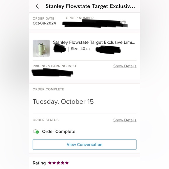 New LIMITED EDITION Stanley Tumbler 30oz Target Valentines Day Pink Sweet Hearts - Picture 14 of 15